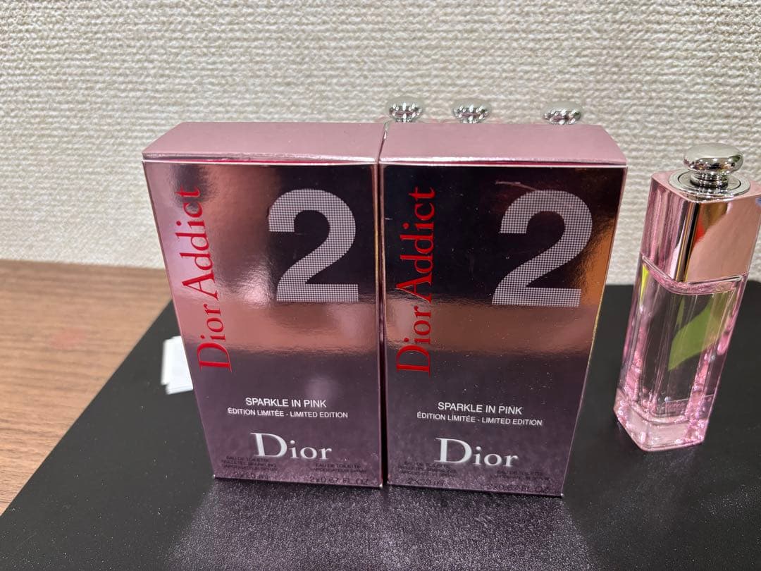 合*3様 Dior アディクト2 ピンク スパークル オードゥトワレ 20ml×