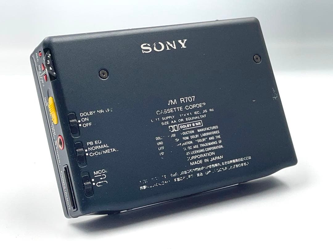 ジャンク　SONY WM-R707 Walkman カセットレコーダー