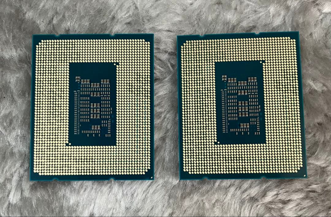 Intel Core i5-12500 2枚セット正常動作取り外し中古美品