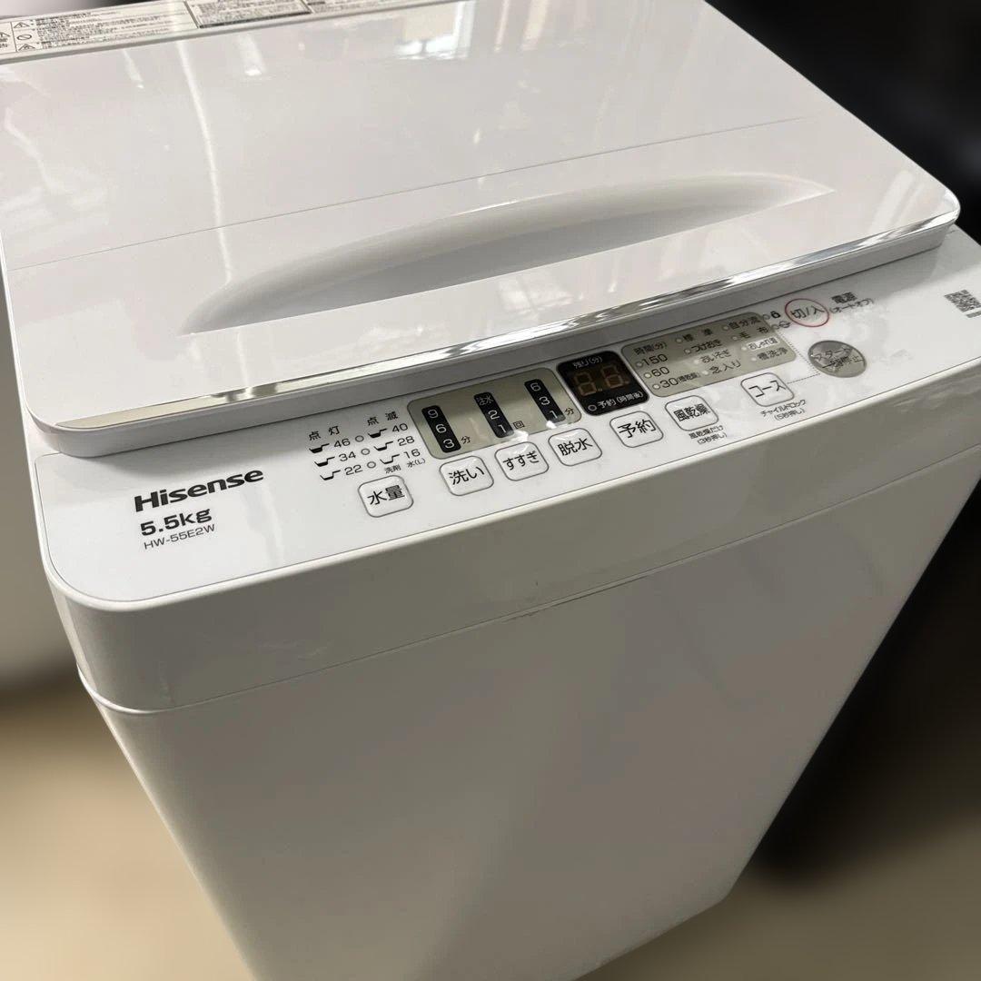 名古屋近郊限定　2023年　ハイセンス 洗濯機　5.5kg