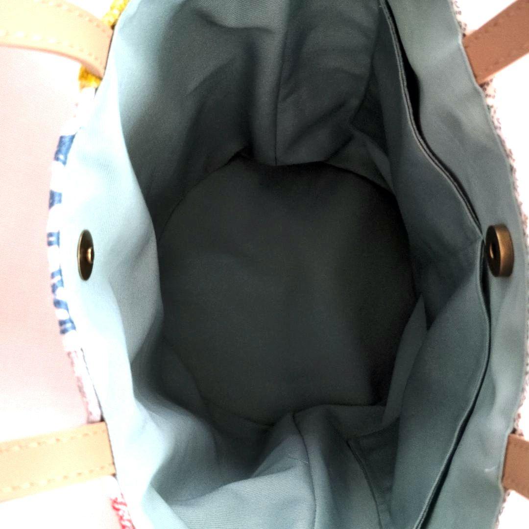 ミナペルホネンハンドメイド　パッチワークトートバッグ