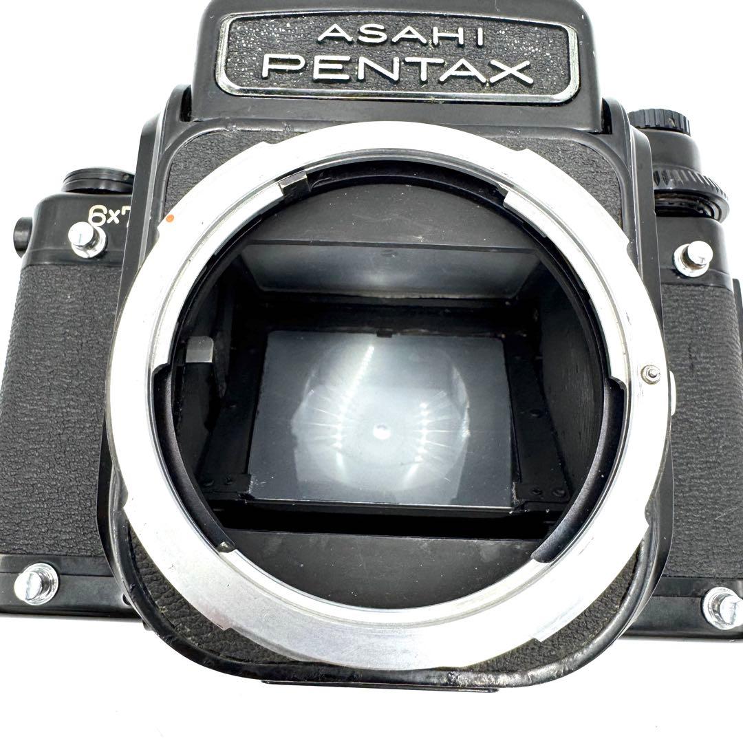 動作品 PENTAX ペンタックス 6×7 67 TTL ボディ バケペン