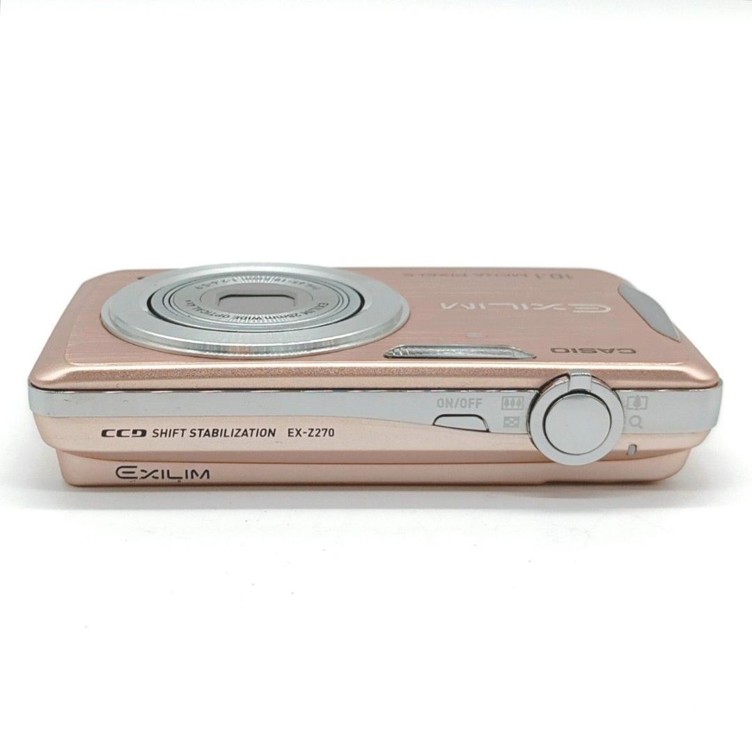 ジャンク CASIO EX-Z270 ゴールド EXILIM デジカメ カシオ