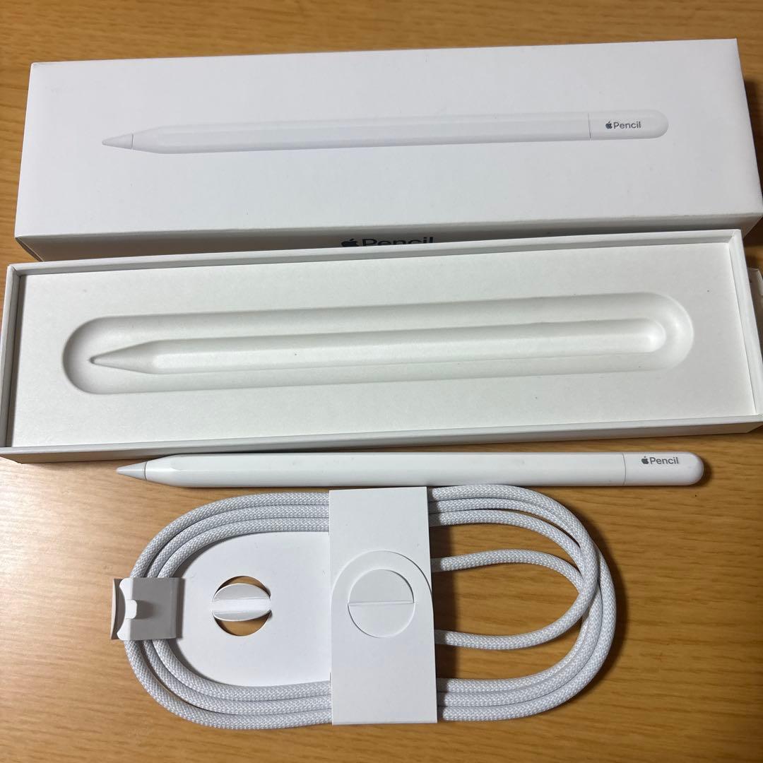 Apple Pencil 第二世代ホワイト 充電ケーブル付き