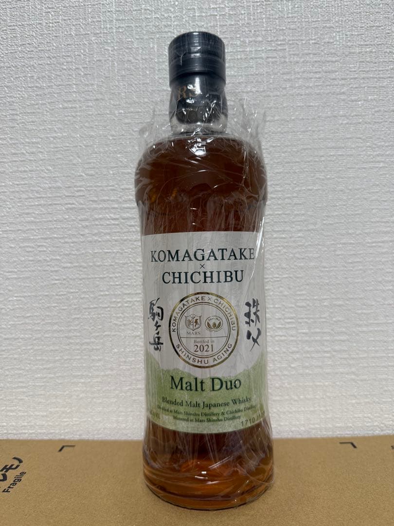 マルスウイスキー モルトデュオ 駒ヶ岳×秩父