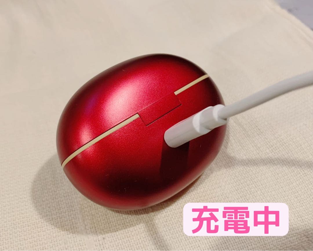 技適✧︎クリップ イヤホン✧︎限定レッド✧︎音質良✧︎QCY Crossky C30S