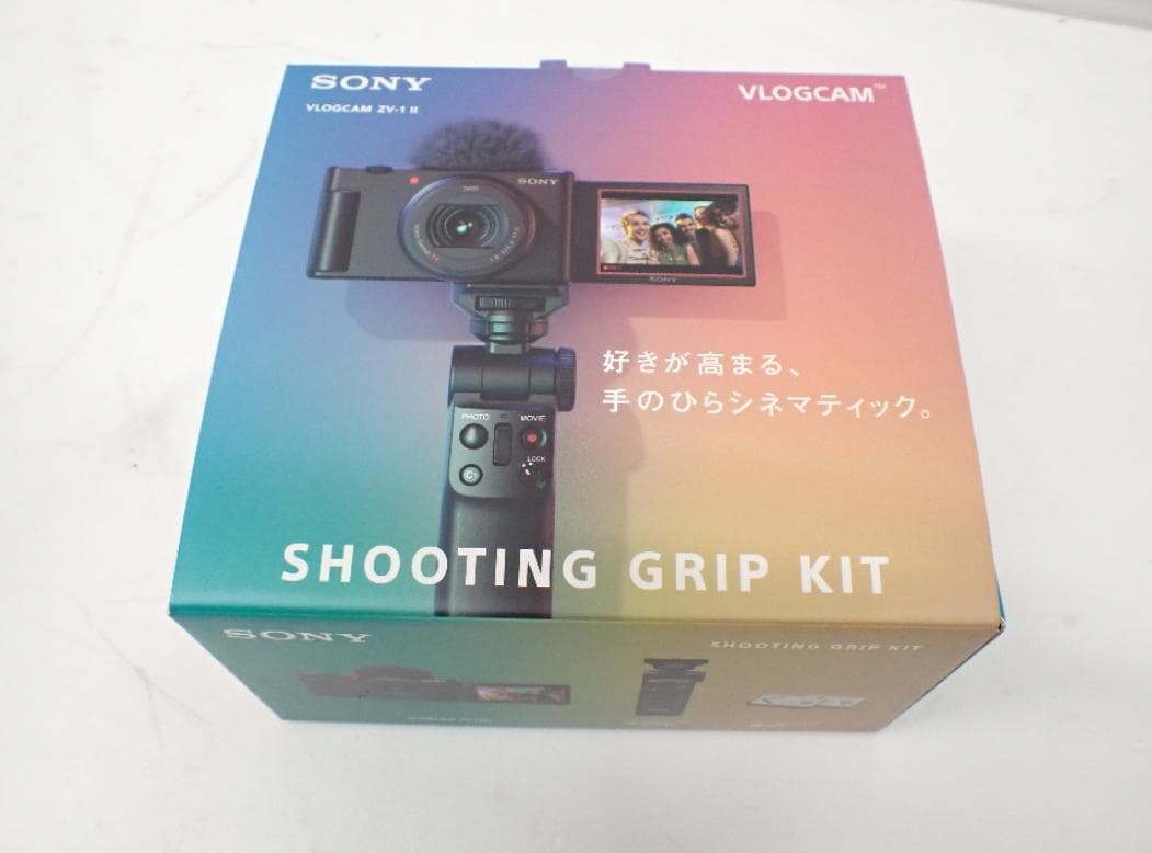【美品】SONY ソニー ZV-1M2/BQ シューティンググリップキット