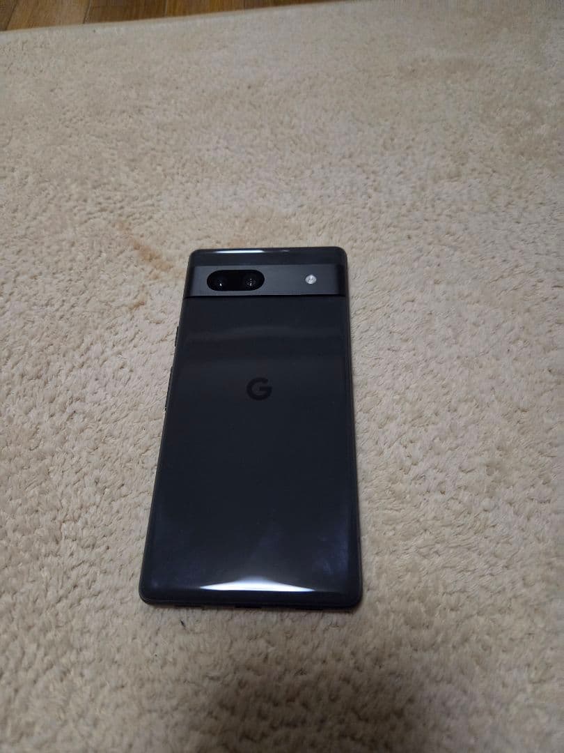 Google Pixel 7a 黒 本体・magsafe対応ケース黒