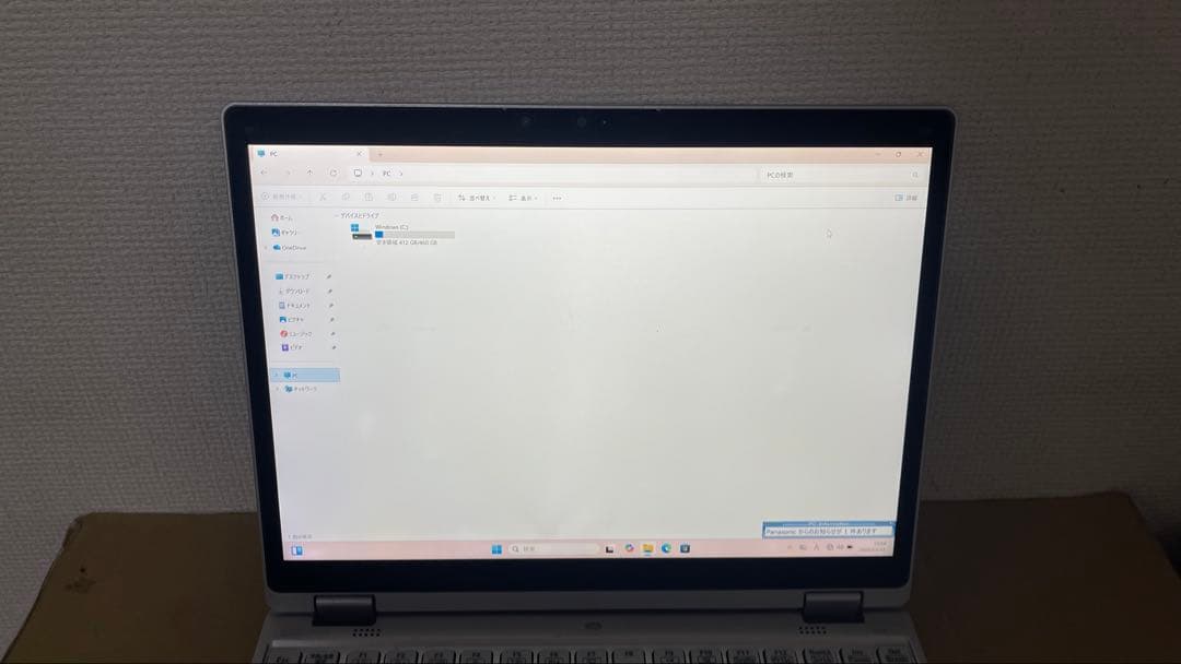 Windowsノート本体 Panasonic CF-QV1 i7-1185G7/16G/512G/2in1