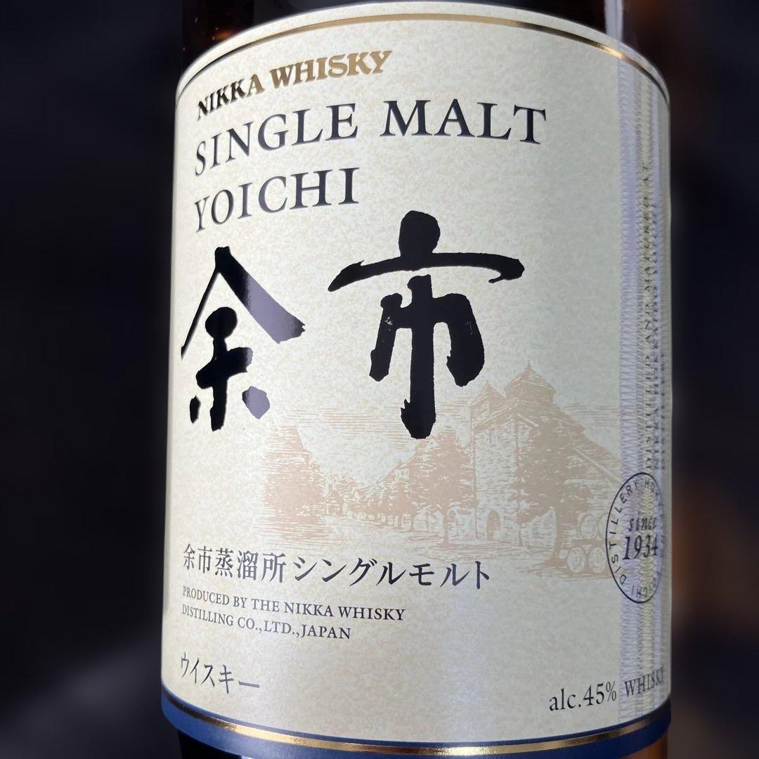 ニッカウヰスキー シングルモルト余市 700ml 45%