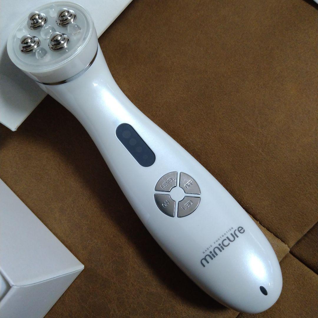 【美品】minicureミニキュア 美顔器 ラジオ波・イオン導入 動作確認済み