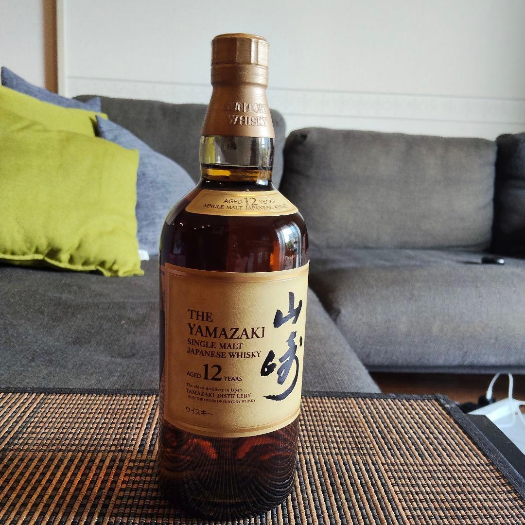 山崎12年　新品　箱なし