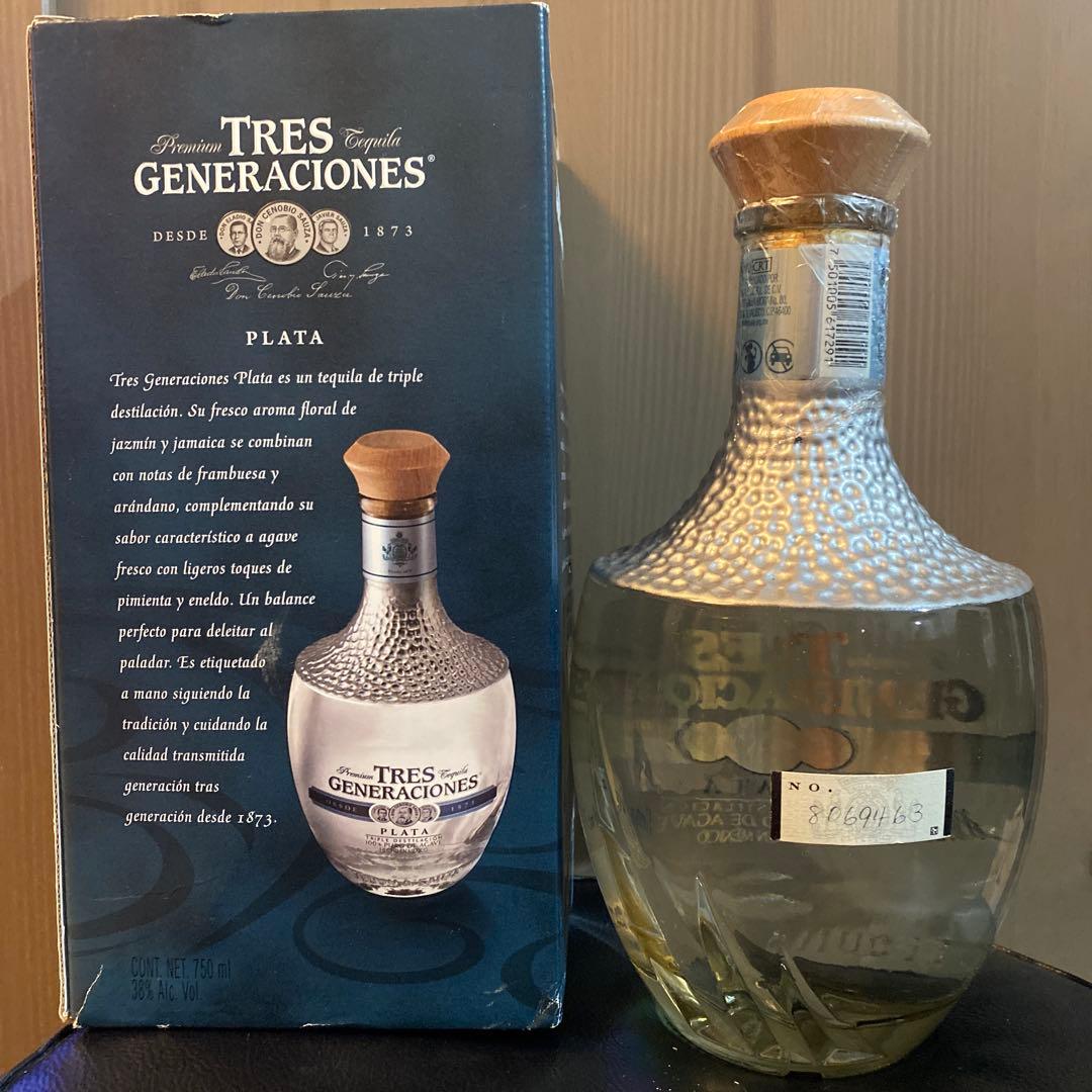 Tres Generaciones Plata Tequila テキーラ