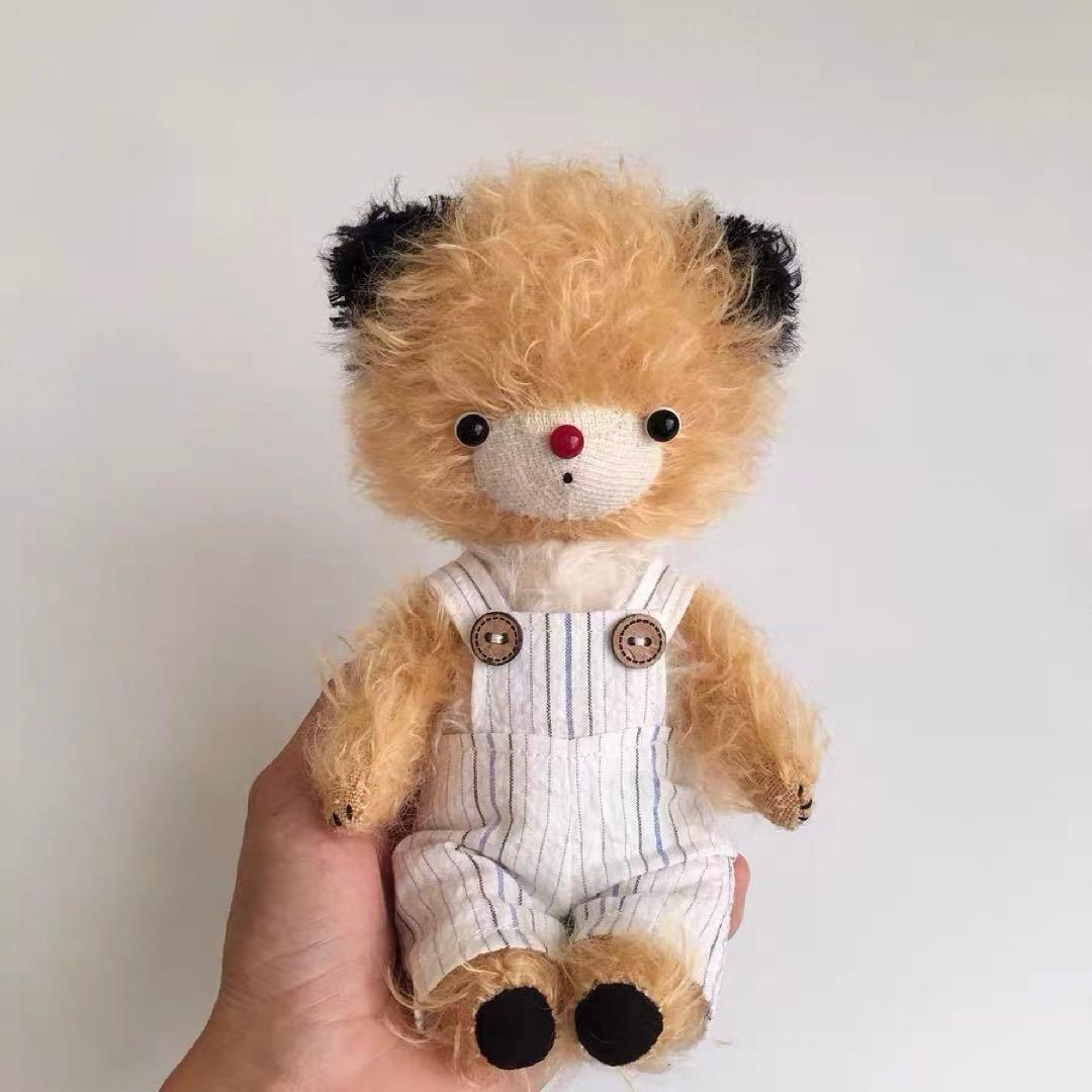 大人しいくまちゃん テディベア アーティストベア 海外作家 ハンドメイド