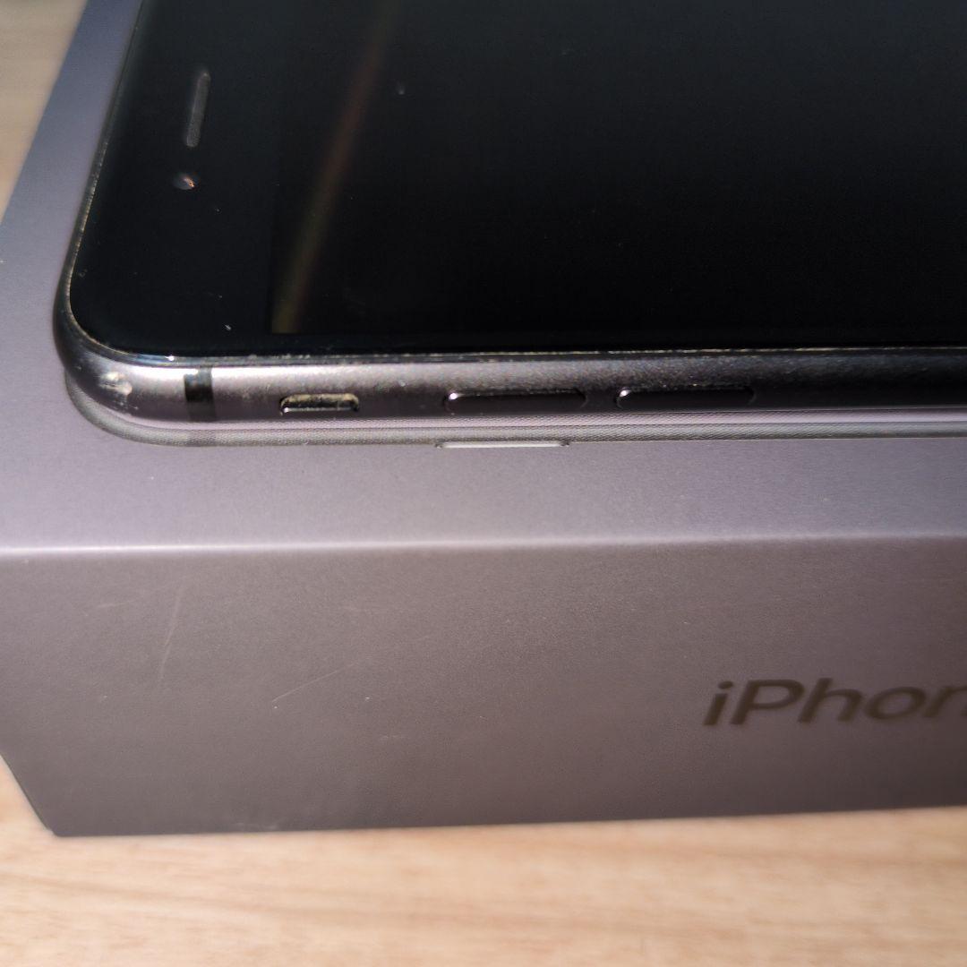 iPhone8 64GB スペースグレー 本体と純正箱付き