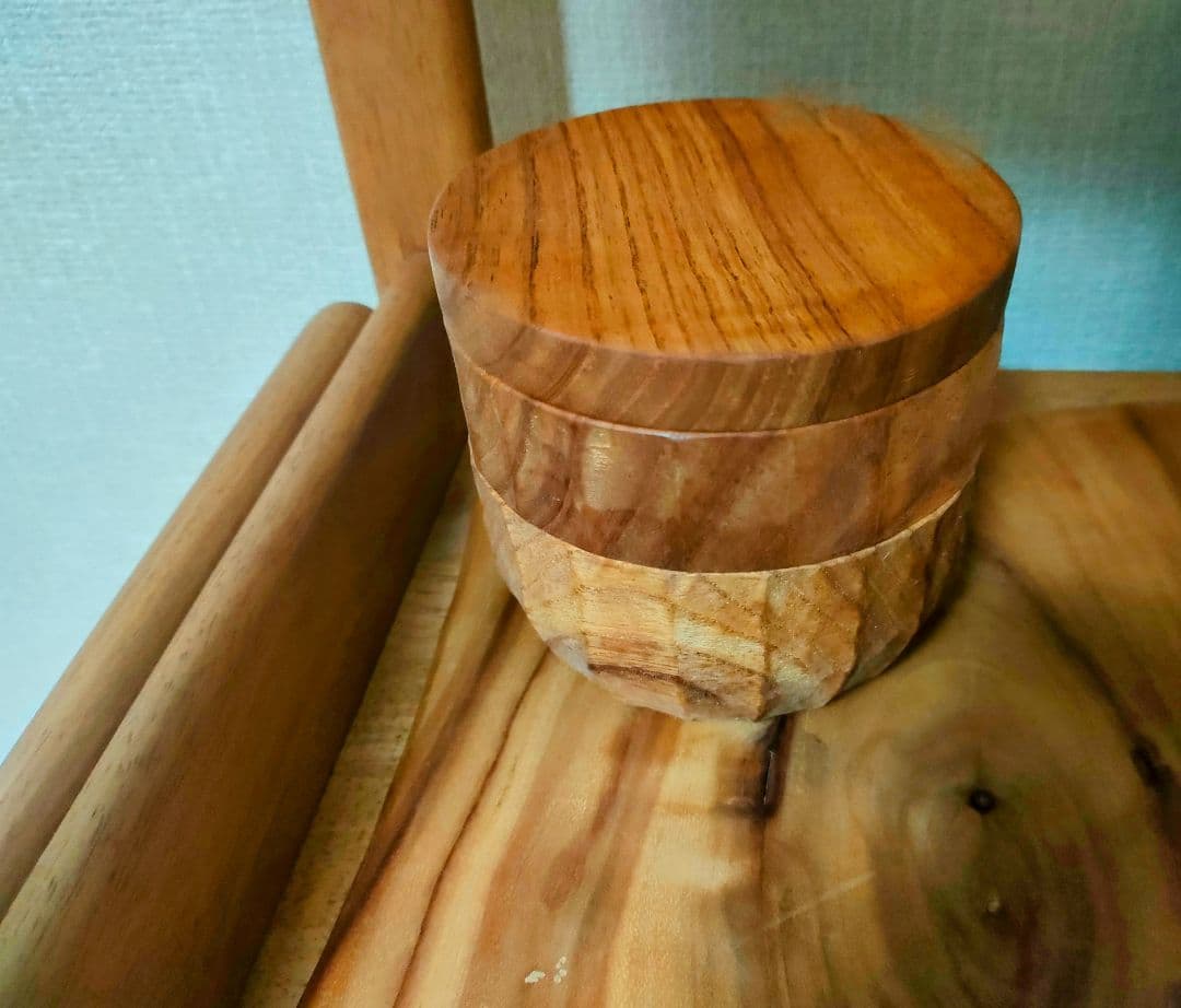 【たま木工】沖縄の弁当箱とお箸セット