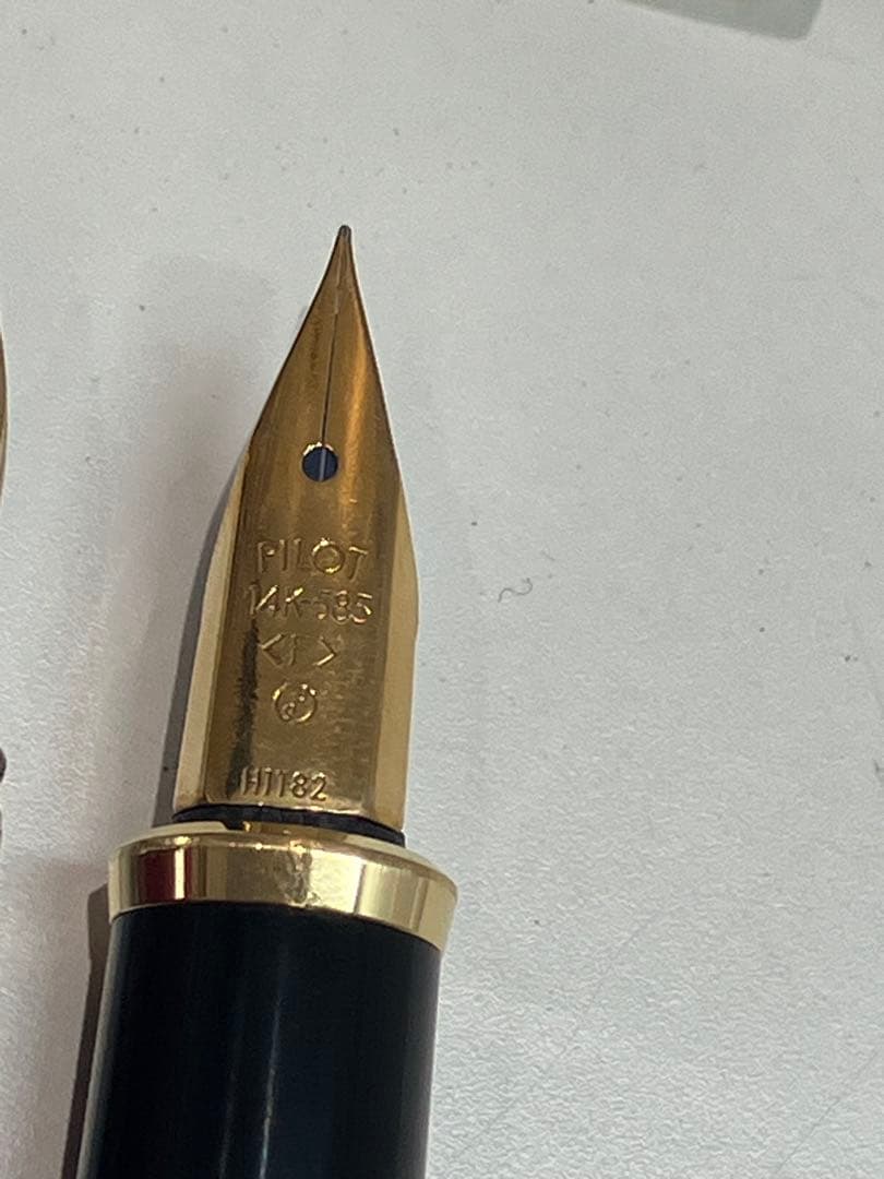 Pilot M-85 万年筆 6本セット 黒 赤
