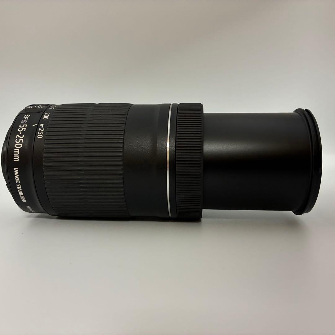 美品 Canon EF-S 55-250mm IS STM 望遠レンズ キャノン