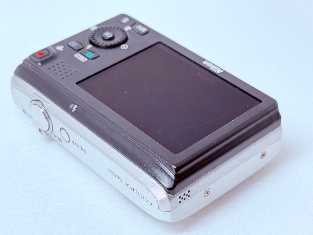Nikon COOLPIX S6300 シルバー 動作確認済 コンデジ レトロ