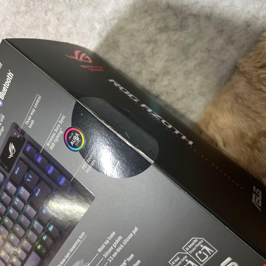 ASUS ゲーミングキーボード ROG Azoth NX RED