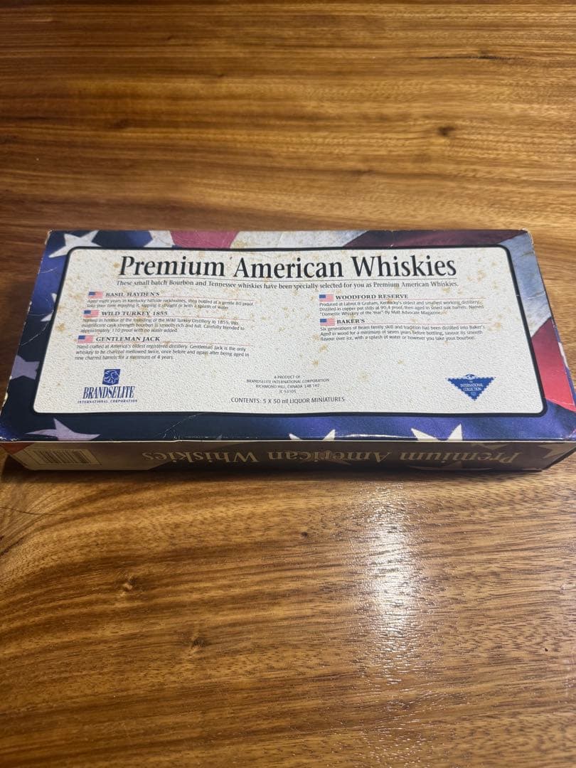 Premium American Whiskies セット　ミニボトル
