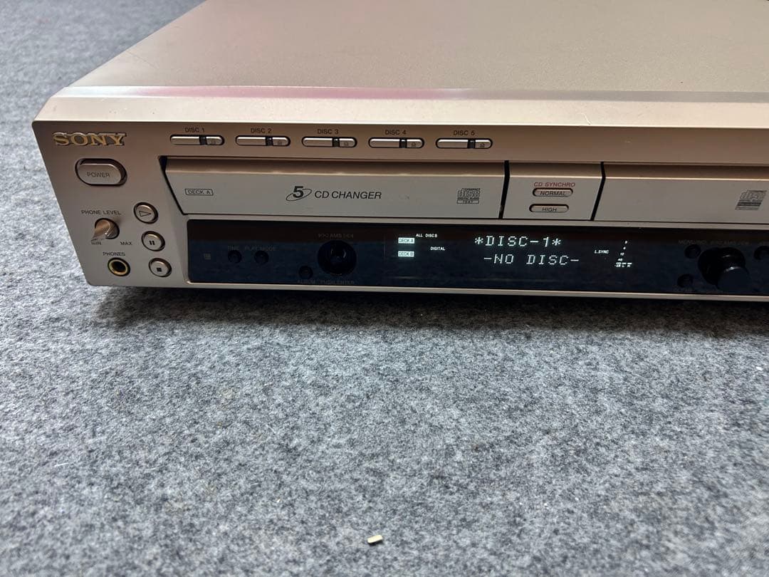 ソニー SONY コンパクトディスクレコーダー RCD-w500C