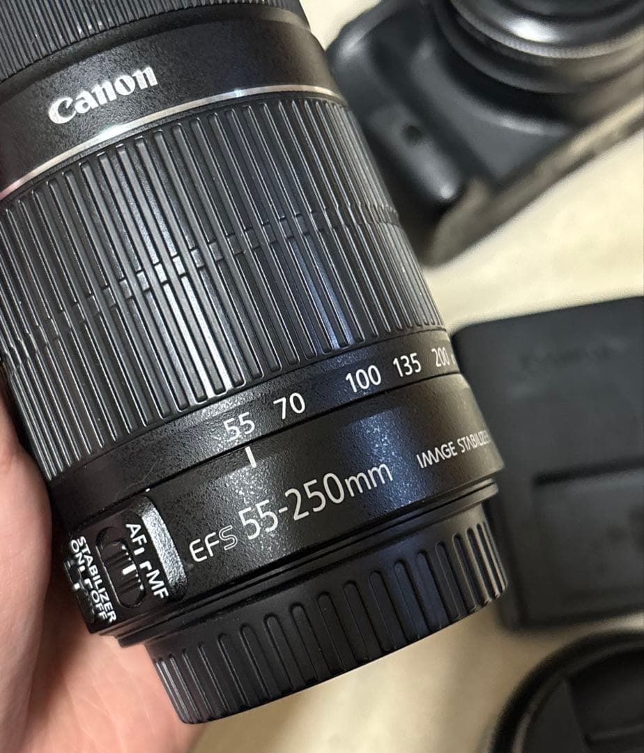 値下げしました！すぐに使えますCanon 一眼レフ レンズ3本セット 単焦点付き