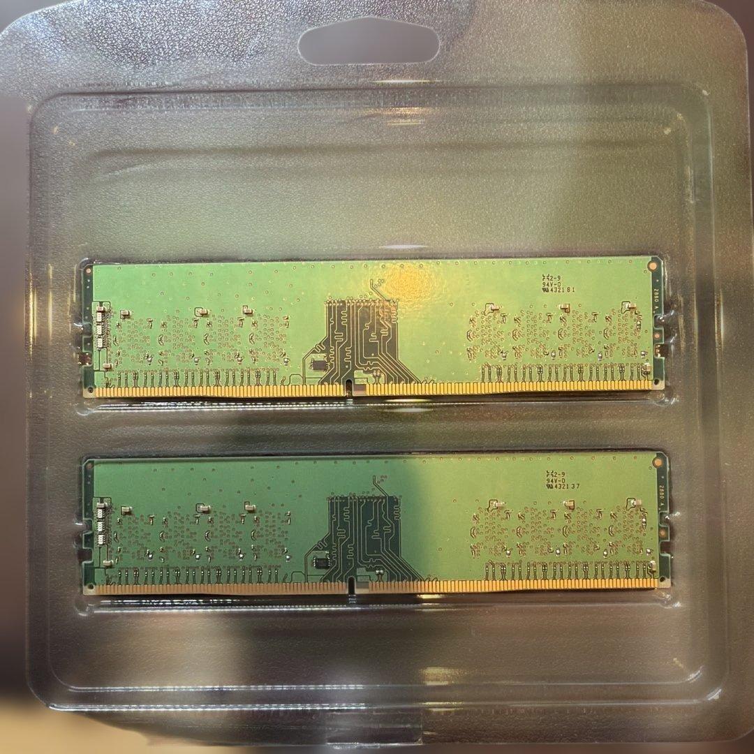 m*o様 crucial DDR4 メモリ 8GB×2 W4U3200CM-8G