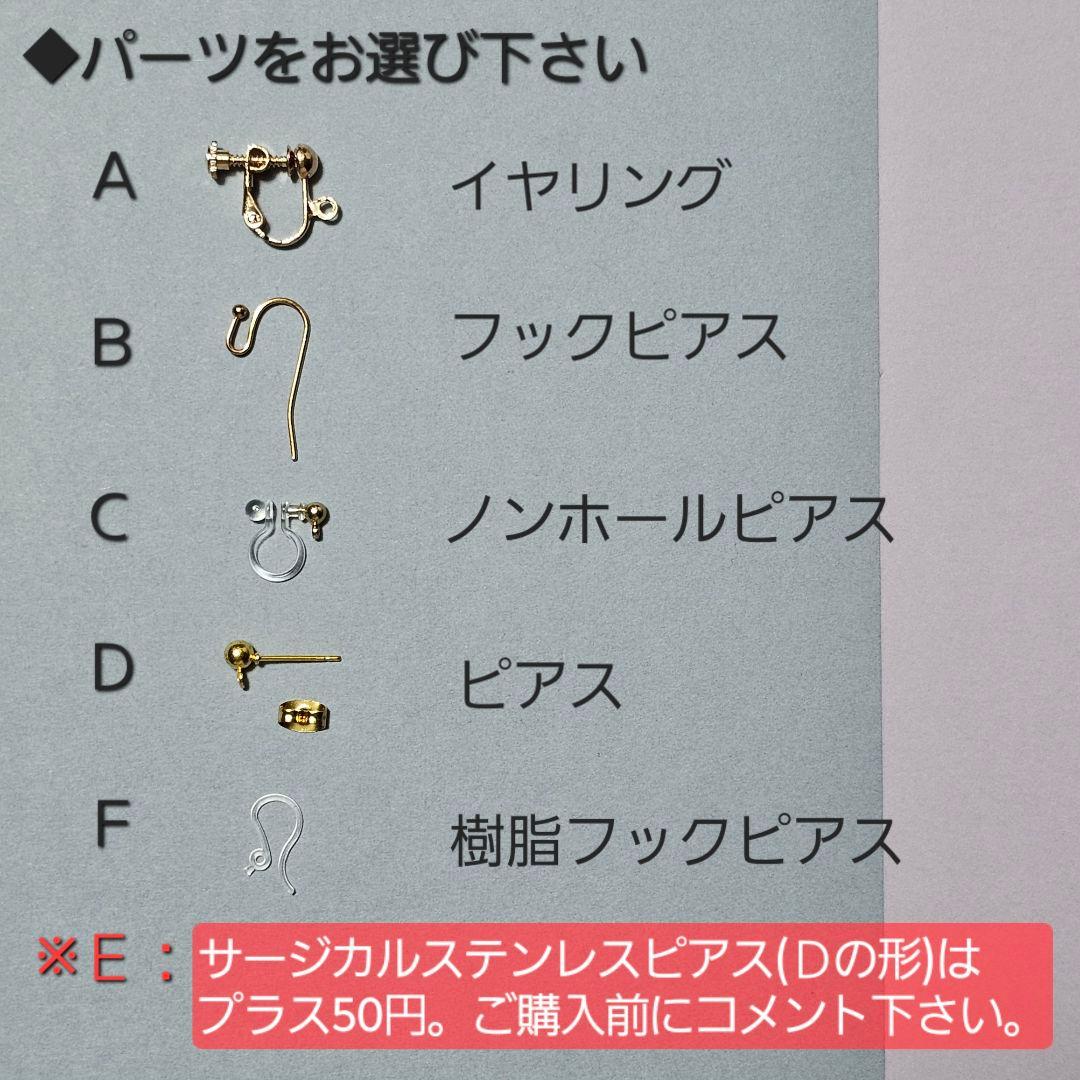 ちゃむ　8点　ガラス　レジン　サージカルステンレスフック　ネックレス