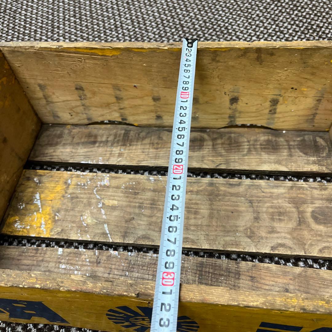 必見✳︎明治　牛乳木箱　古道具　レトロ　昭和