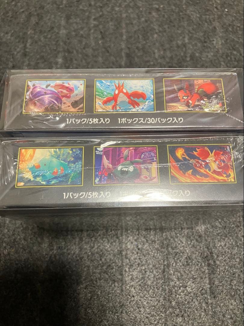 ポケモンカードゲームBOX シュリンク未開封セット　爆アド争奪戦