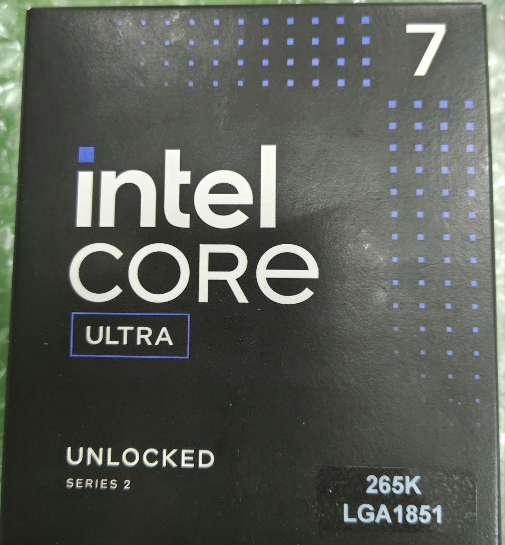 CPU intel core ultra 7 265k