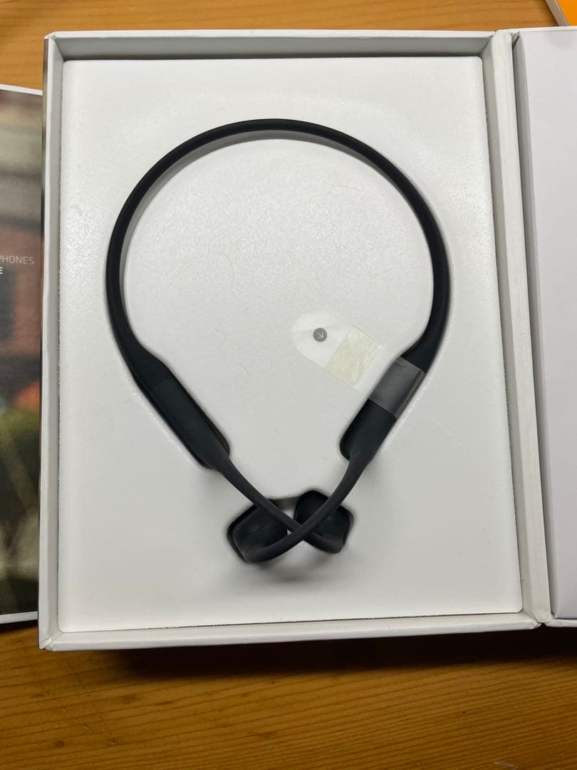 SHOKZ 骨伝導イヤホン ブラック