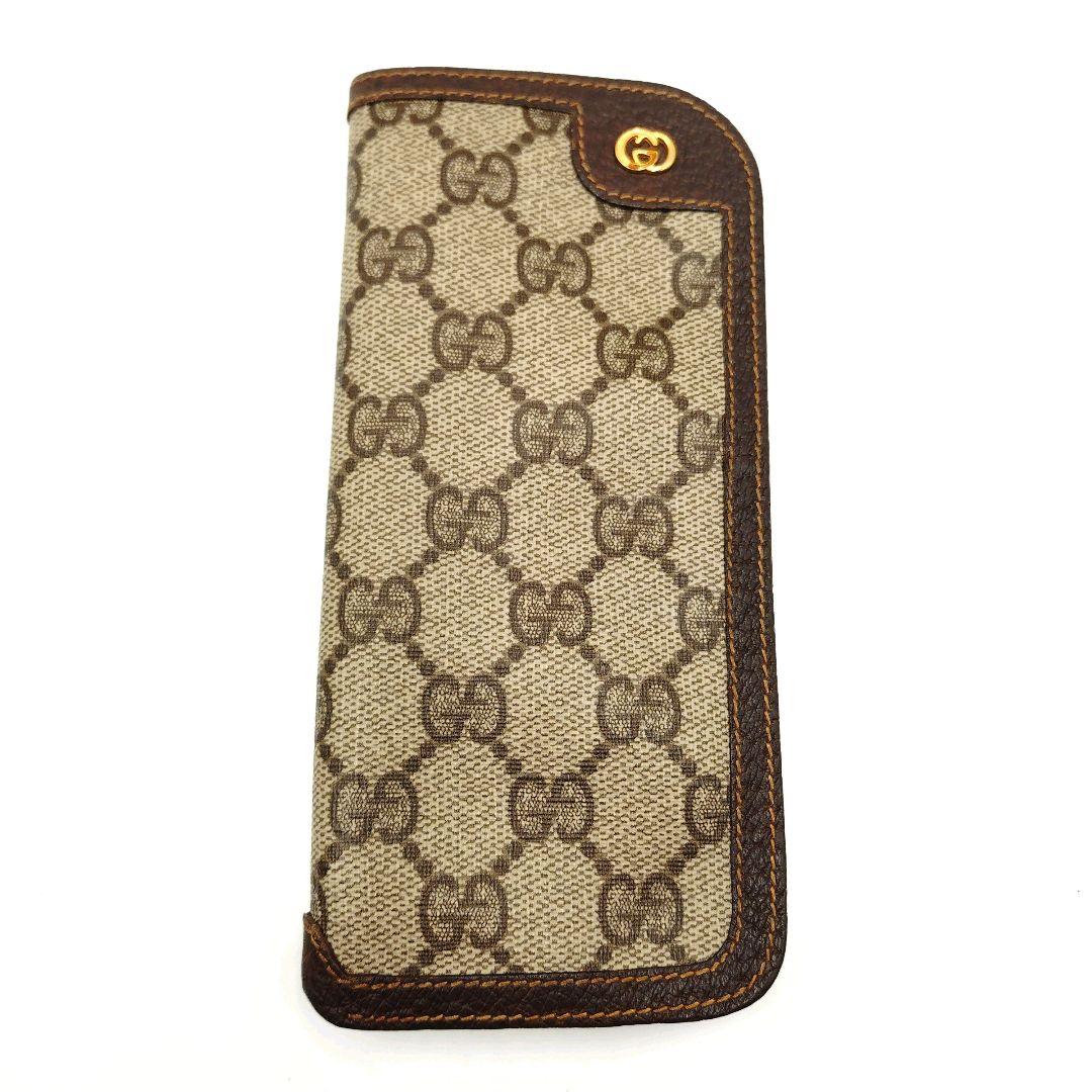 【美品】GUCCI グッチ メガネケース GG柄 PVC