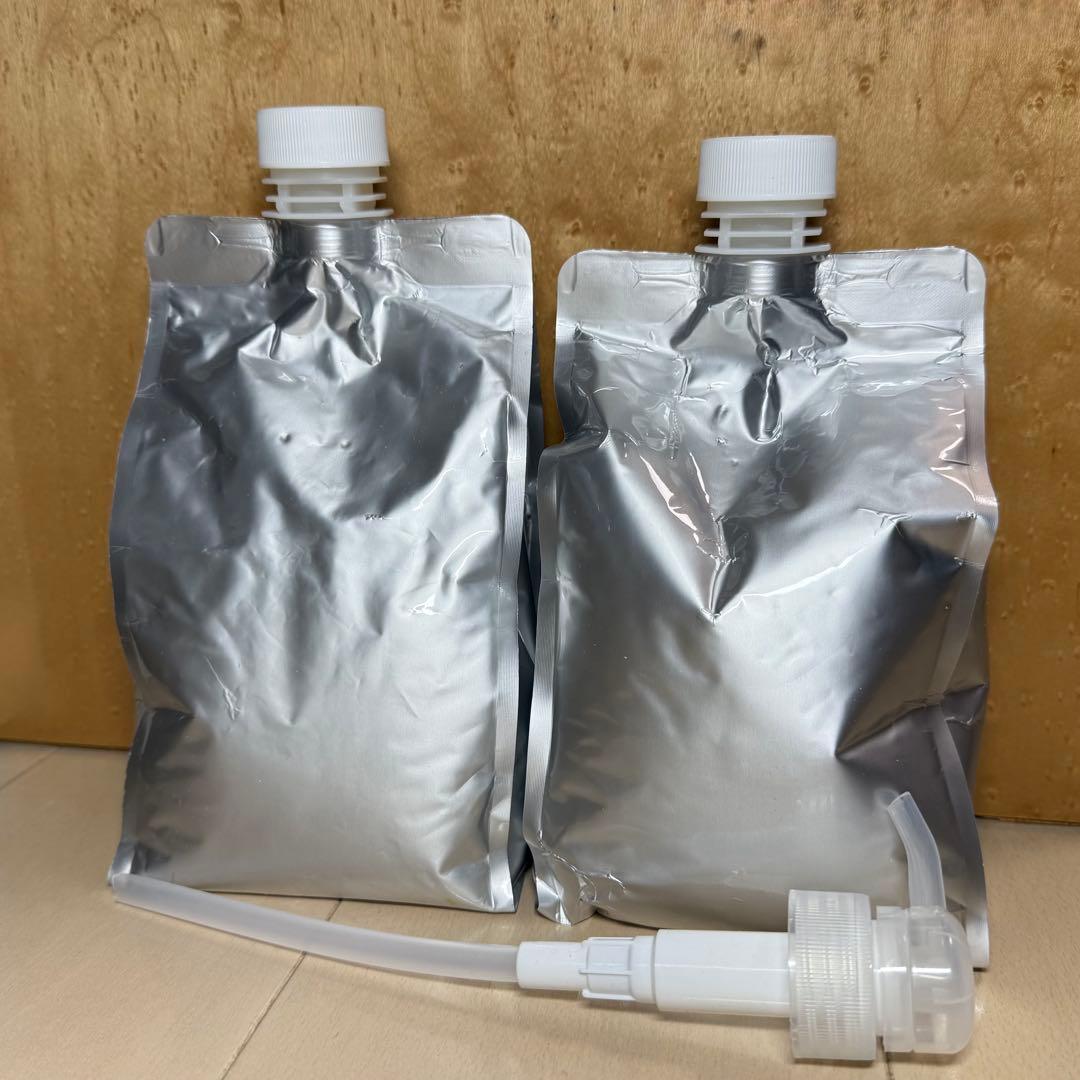 ハホニコ　エコニコ タイヨウキラキラ シャンプー　1000ml✖️2本　新品