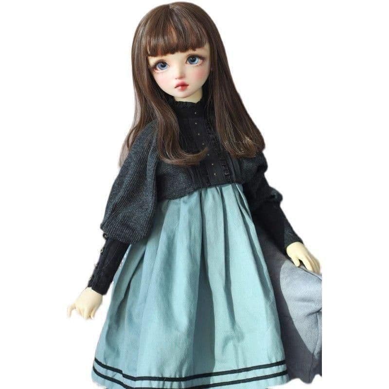 AX530 BJD 1/3 人形 ドール　用ウィッグ カツラ 耐熱 ハンドメイド