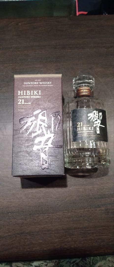 Hibiki 21年 ウイスキー 空瓶空箱セット