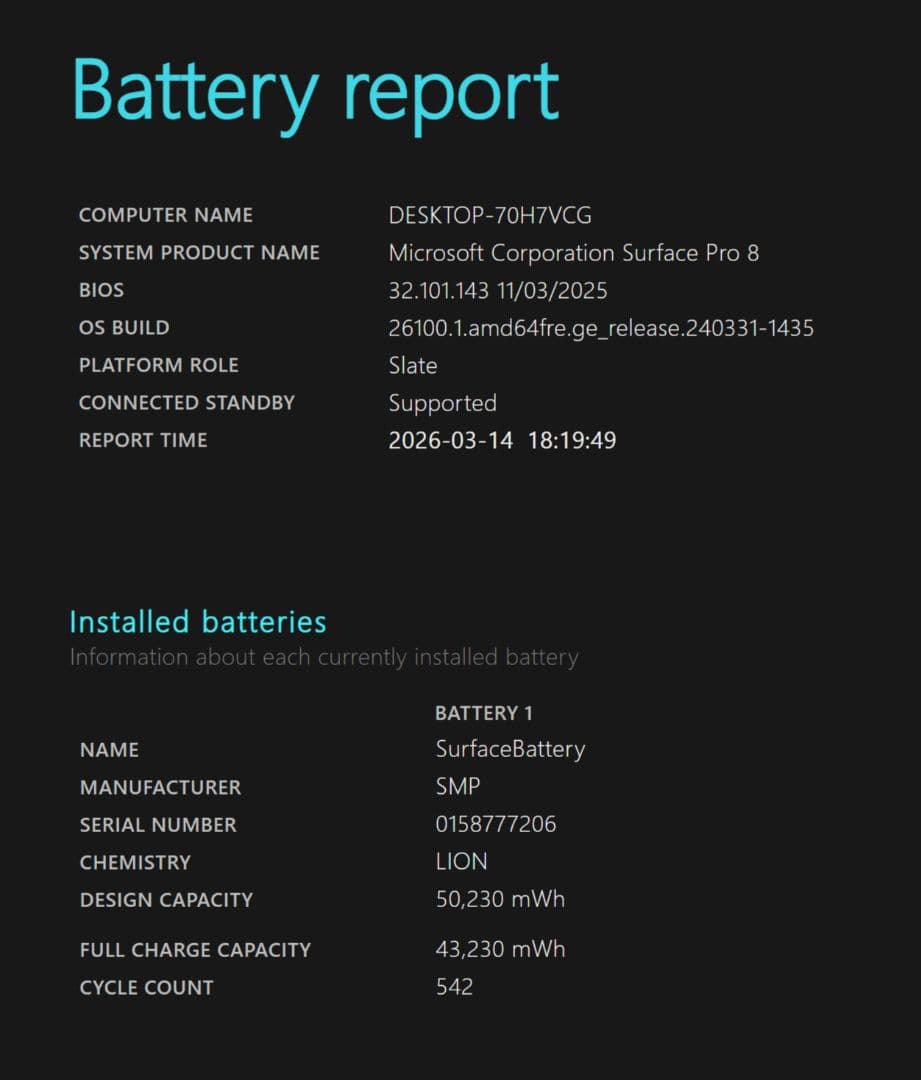 Windowsノート本体 Microsoft Surface Pro 8 Core i7