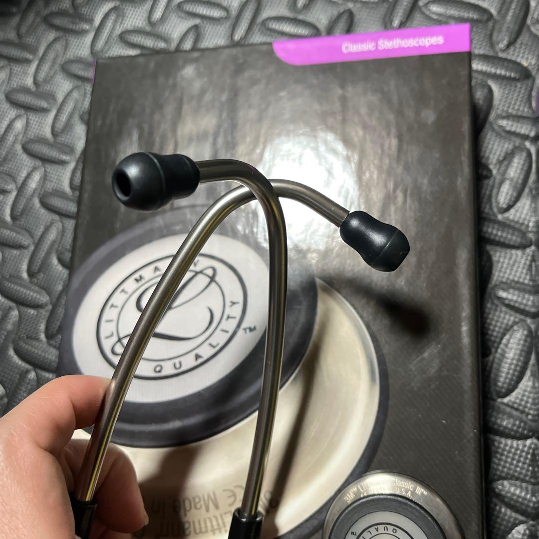 【ほぼ新品】Littmann Classic III ステソスコープ 黒