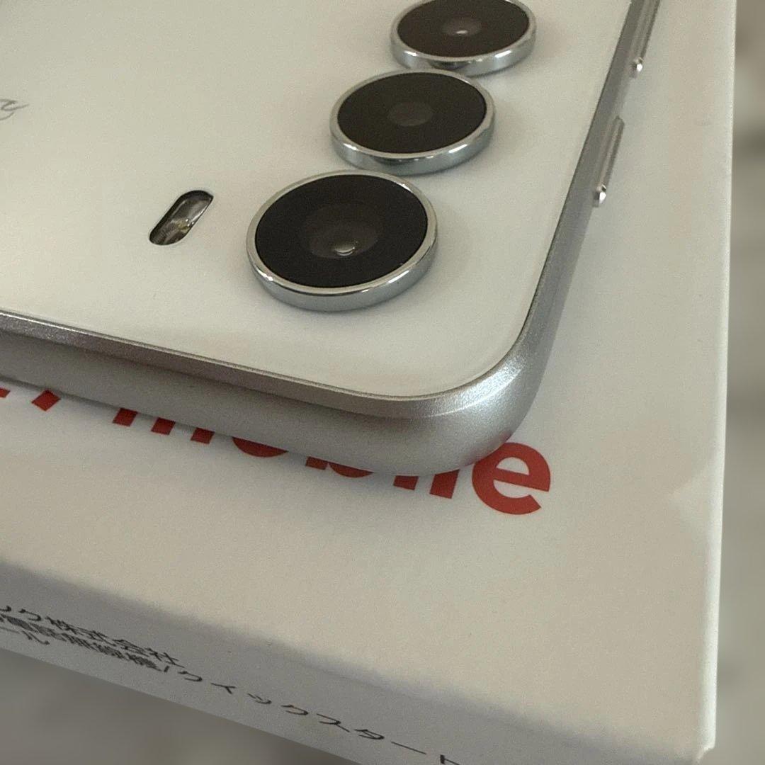 nubia S 5g ホワイト スマートフォン本体　端末