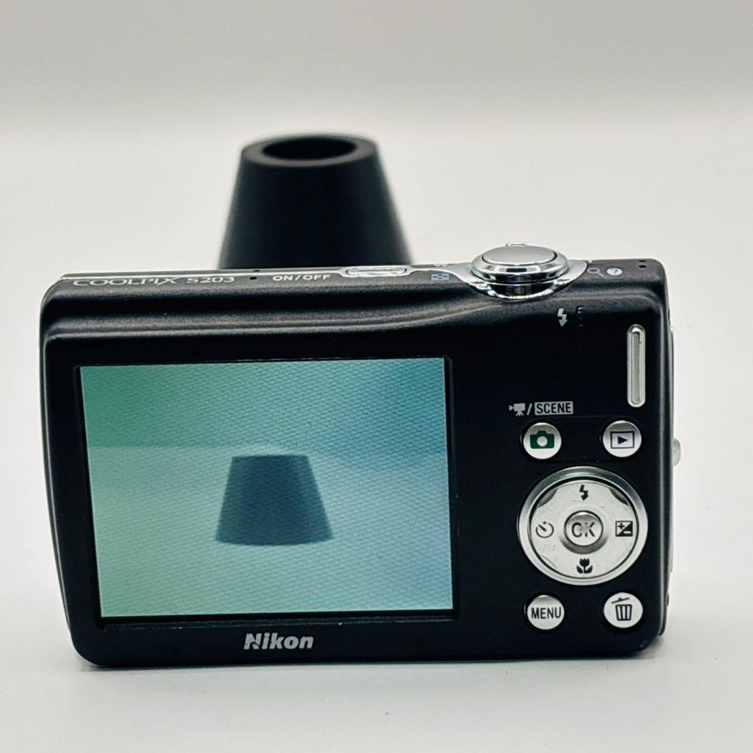 動作確認済 ☆美品☆ Nikon COOLPIX s203 デジタルカメラ