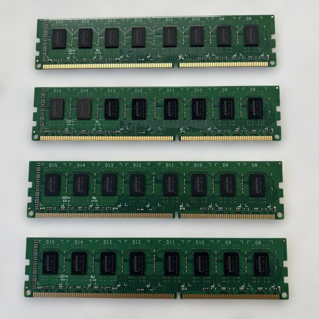 DDR3 8GB メモリ 4枚セット 32GB