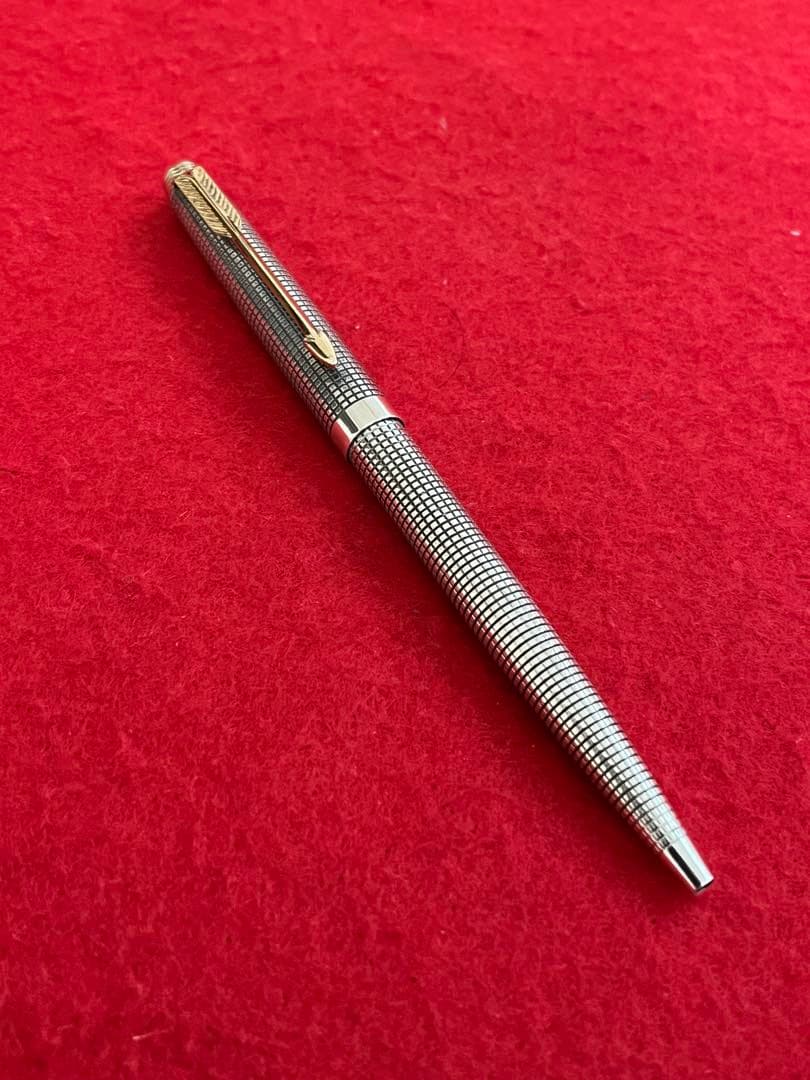 美品‼️パーカーボールペン75 シズレ スターリングシルバーケース付‼️