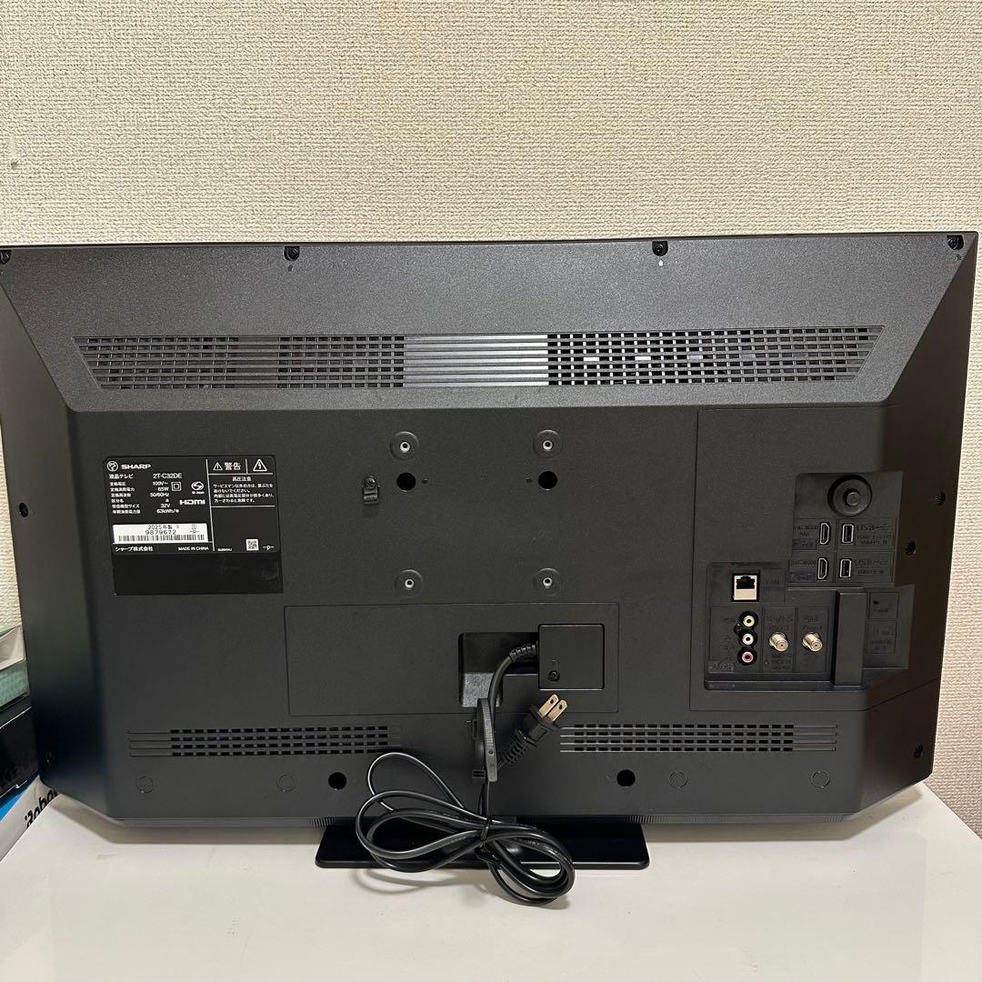 【2025年製】SHARP AQUOS 32型 液晶テレビ 2T-C32DE