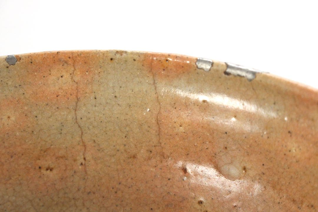 No4947 出雲　古楽山焼　茶碗　直径13.8cm 茶道具　陶磁器　送料無料