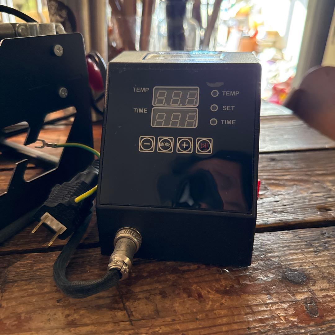 マグカップ用 ヒートプレス機 デジタル温度調整 タイマー付き 昇華転写 未使用