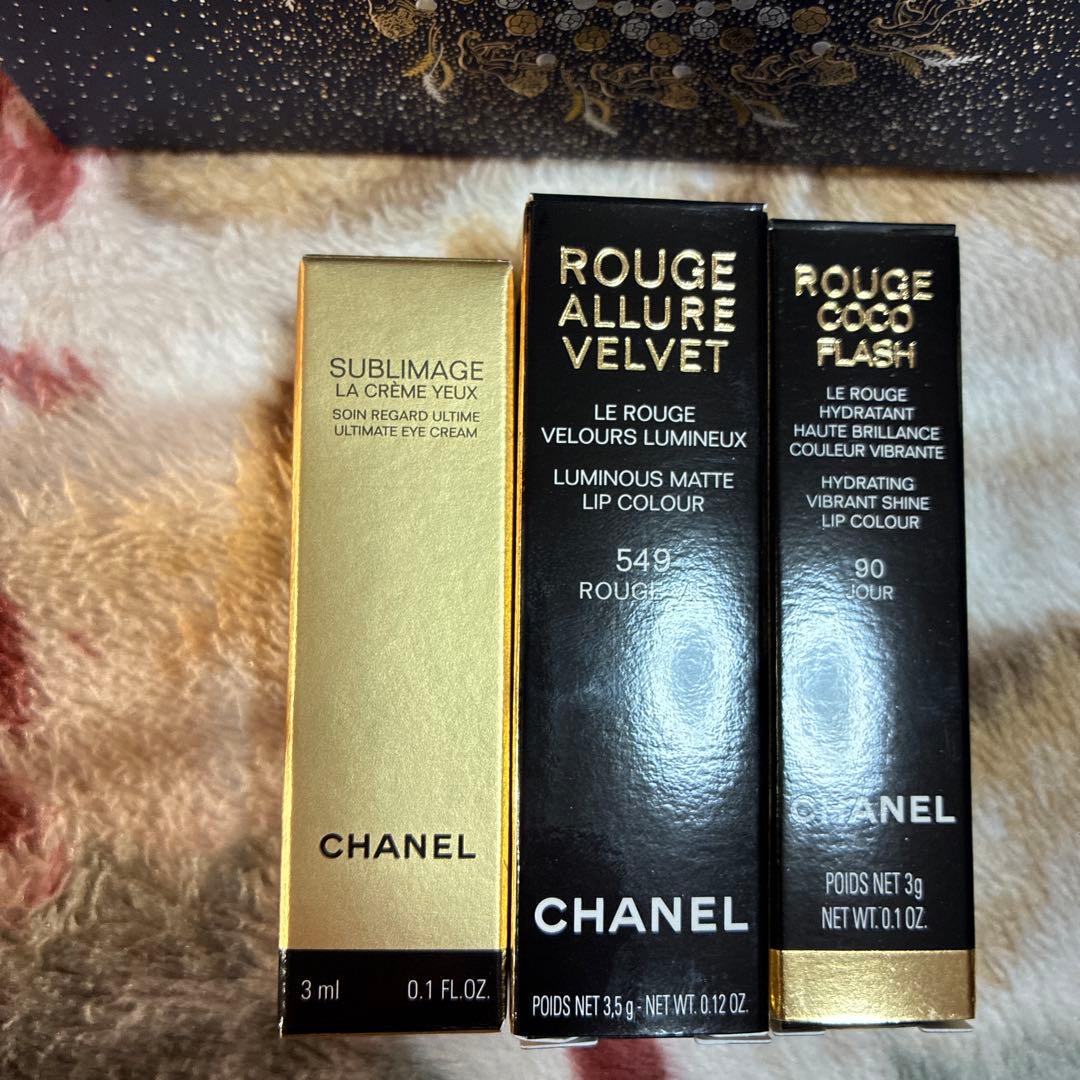 CHANEL ルージュアリュール549 ルージュココ フラッシュ90サンプル付