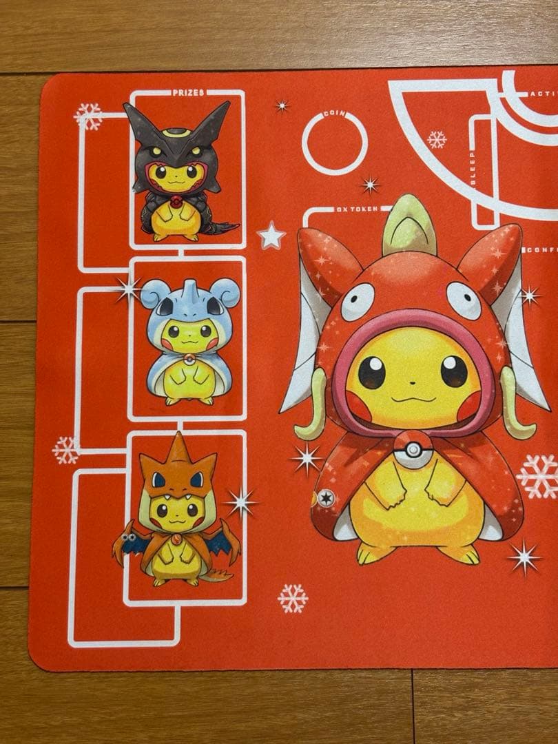 ポンチョピカチュウ ポケモンカード　プレイマット