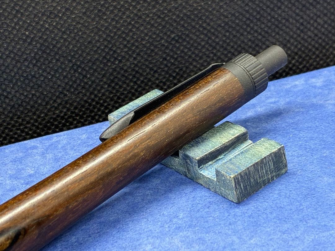 【早い者勝ち】シャムガキ　シャーペン0.5 加藤金属　木軸ペン　ハンドメイド