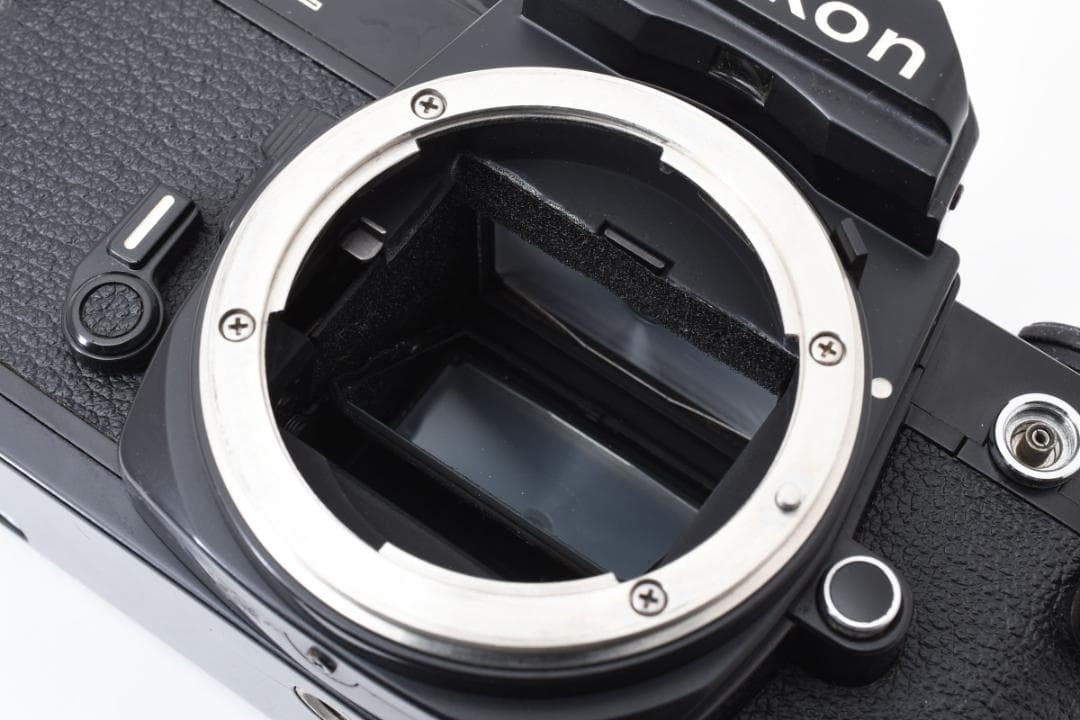 美品 NIKON FM2 ブラック　フィルムカメラ　モルト新品交換済 C966